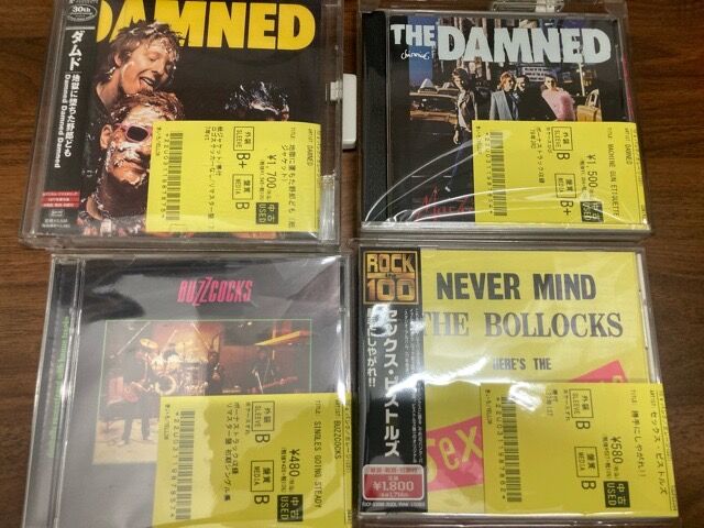 9/5(金) ROCK/PUNK 中古CD入荷！！MUFFS、RAMONES、SMITHS、FACES