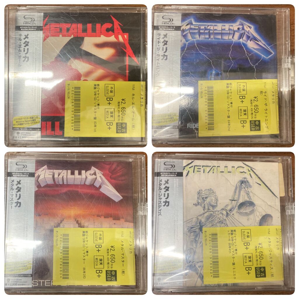 レア　llica サインCD メタリカ　スラッシュメタル レア Metallica サインCD メタリカ スラッシュメタル