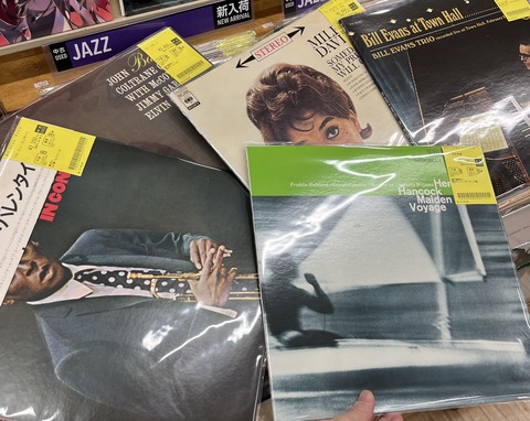 ☆2/23 (月) 【中古新入荷情報】JAZZレコード入荷しております