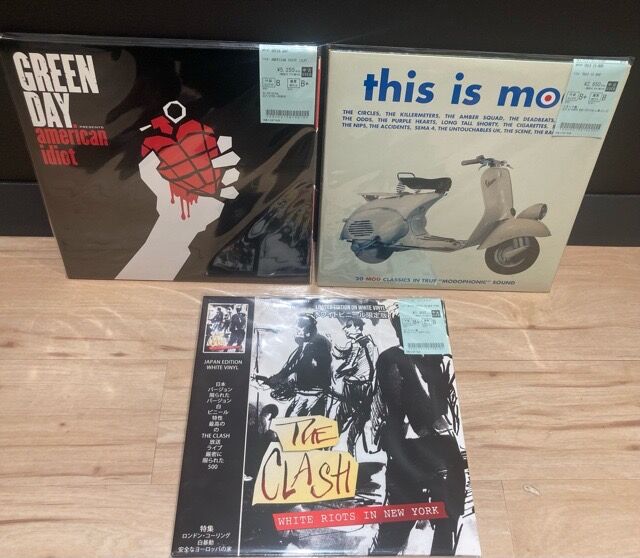 PUNK中古レコード新着品 少しですが入荷！！GREEN DAY「American Idiot