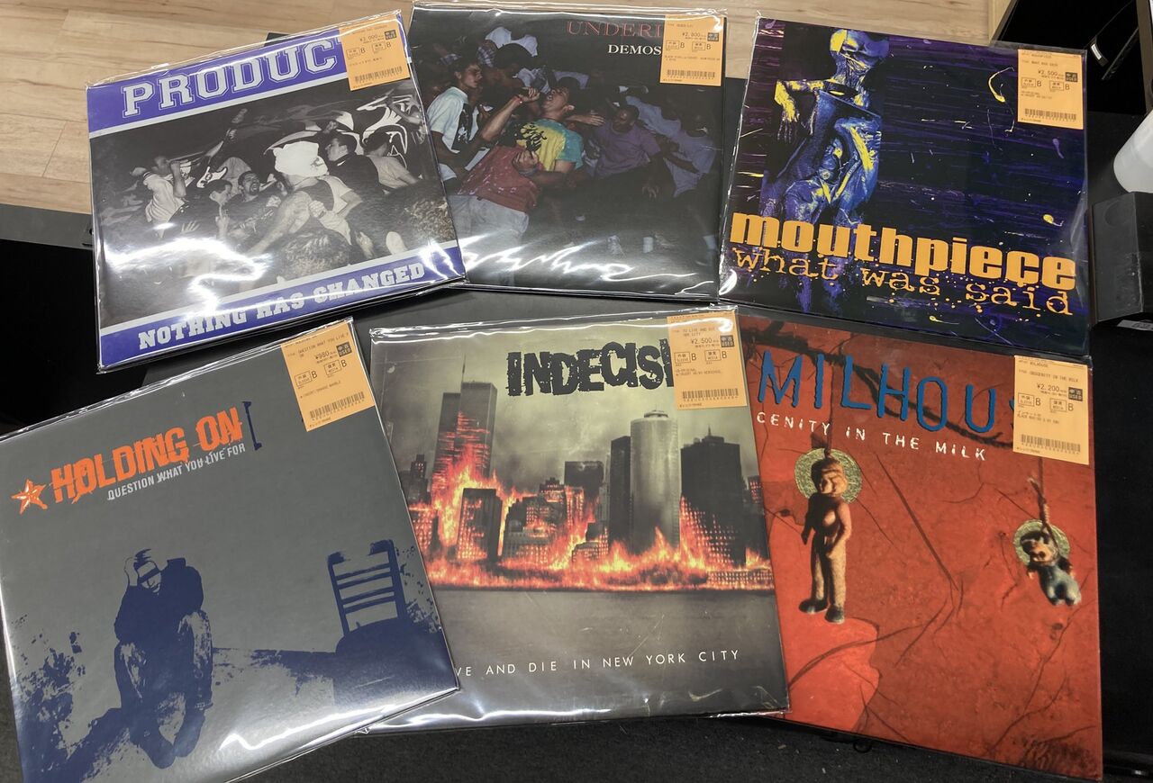 4/7(火)PUNK レコード＆7インチ 新着品リスト！100点越えです