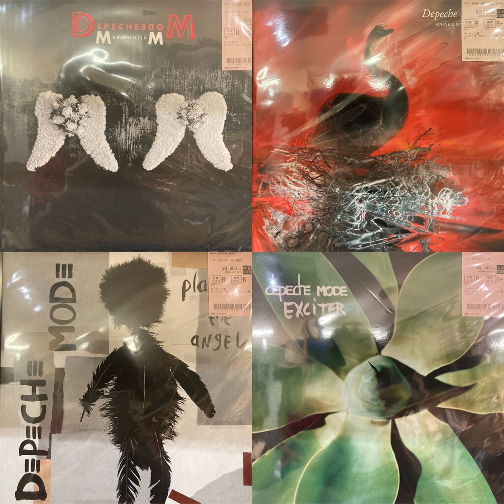 6/5(金) 【DEPECHE MODE大放出！】DEPECHE MODEの希少LP BOXや重量盤LP