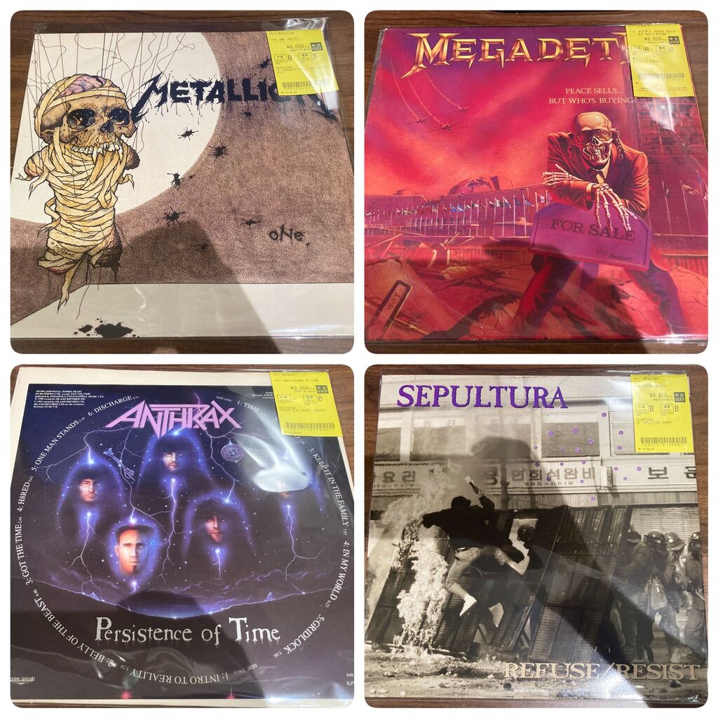 9/14(日) 【中古新入荷情報】 スラッシュ/ハードロック＆ヘヴィメタル