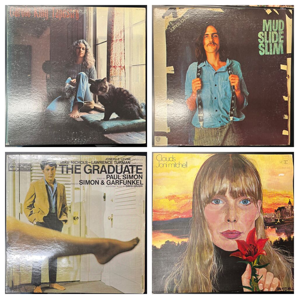 中古ROCK新入荷】JONI MITCHELL、CAROLE KINGなどロック