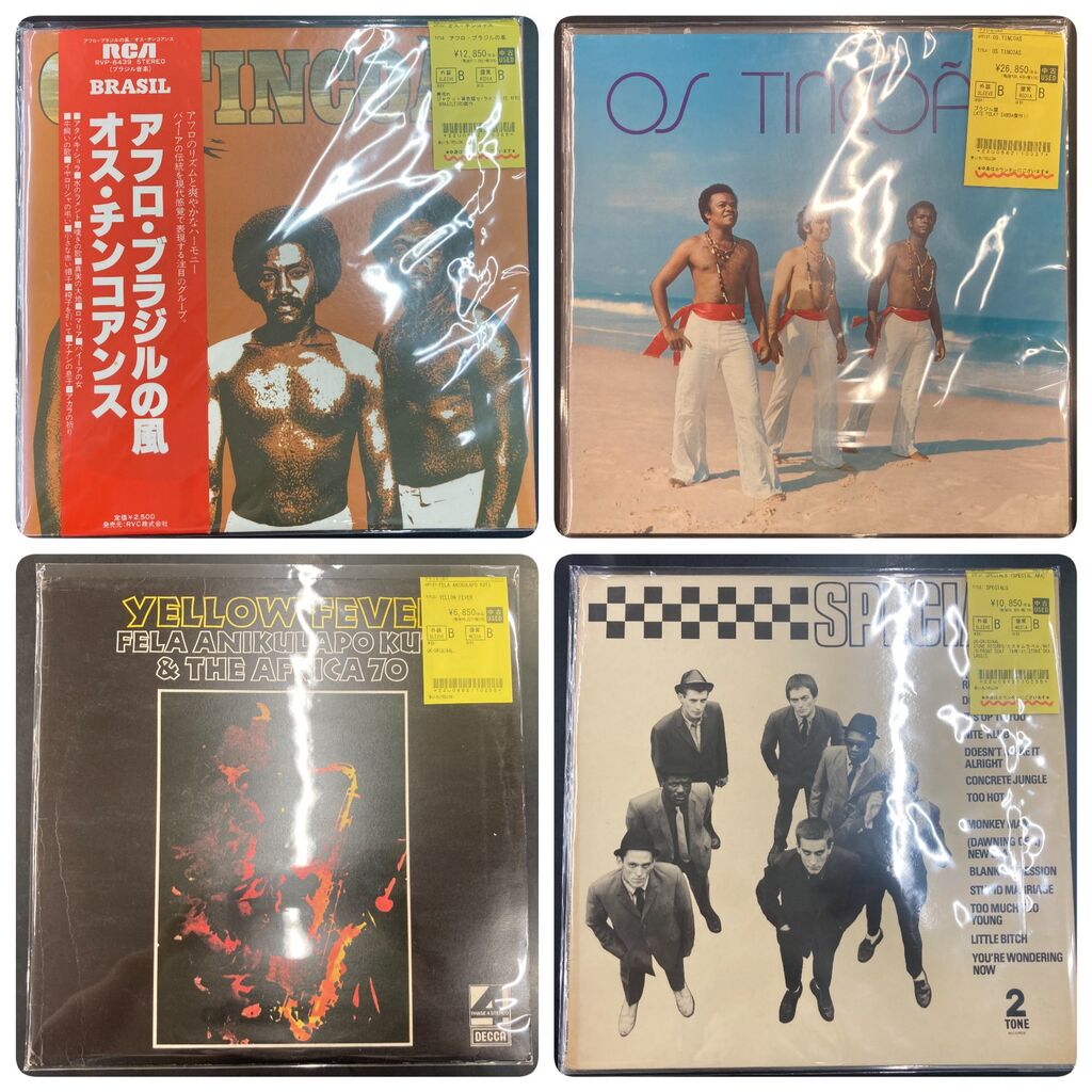 9/12(金) 【中古新入荷情報】ワールド系中心にレコードが入荷