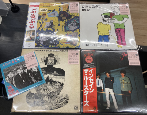 1/19(月)日本のロック/ポップス 中古レコード新着中古品リスト