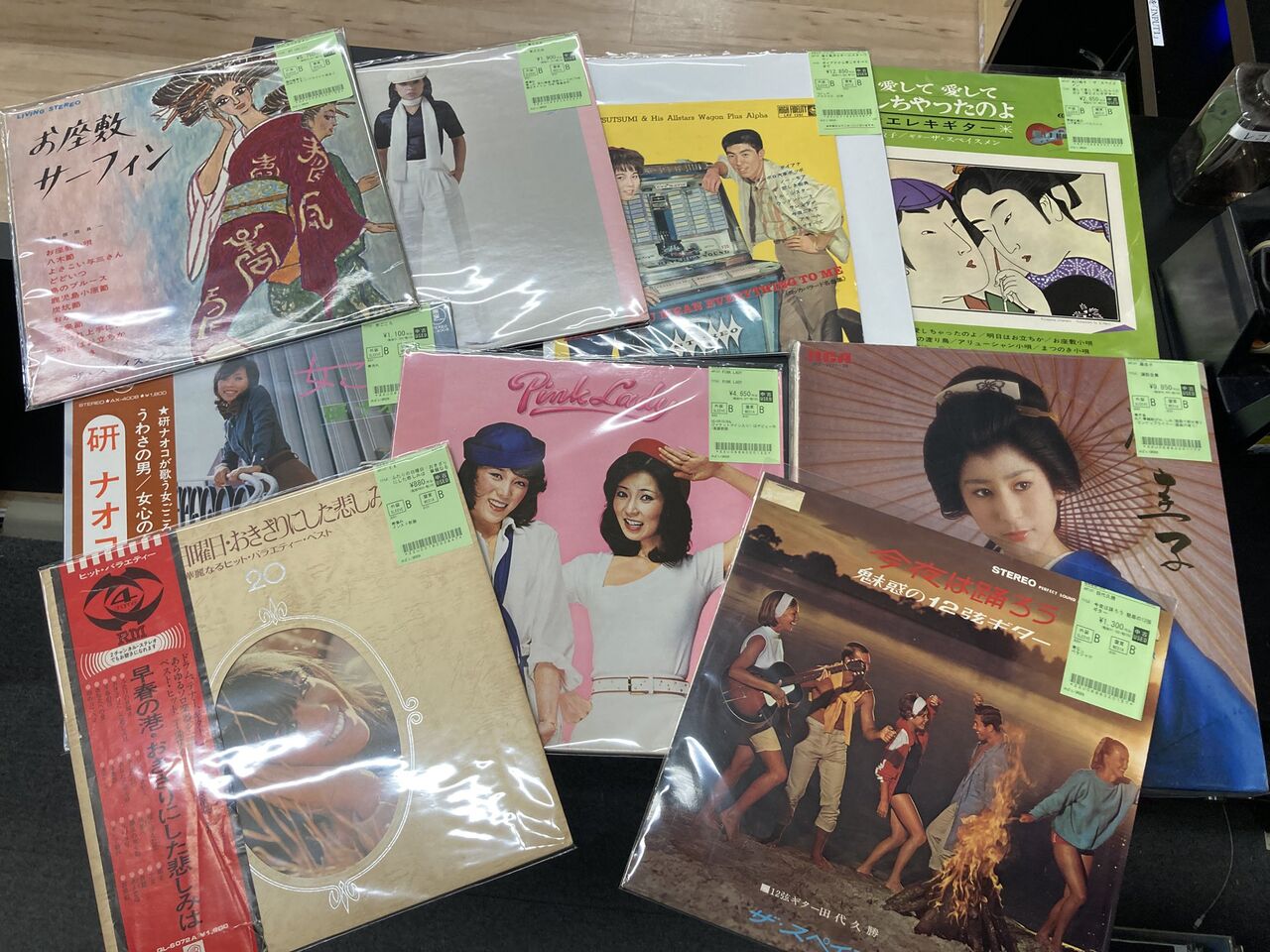 8/12(水)日本のロックポップス 新着中古レコードリスト！コレクターズ