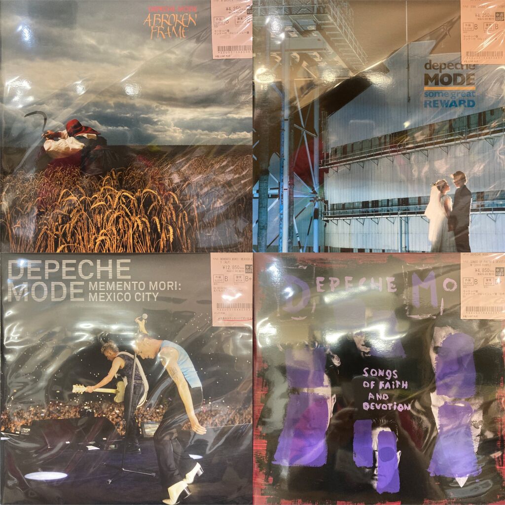 6/5(金) 【DEPECHE MODE大放出！】DEPECHE MODEの希少LP BOXや重量盤LP