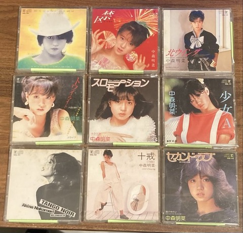 10/27(月) 【☆中古新入荷情報☆】中森明菜8㎝CDまとまって入荷！少女
