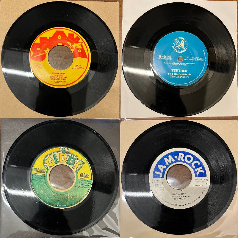 中古新入荷】ROOTS REGGAEの7インチ/12インチシングルがまとめて入荷
