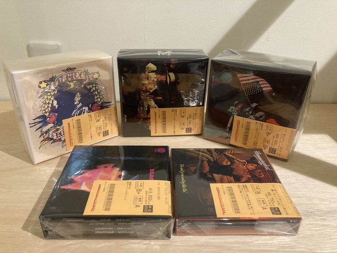 古井戸　紙ジャケット再発盤　5枚セット 古井戸 紙ジャケット再発盤 5枚セット