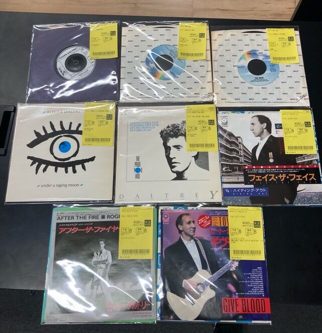 9/28(日)THE WHO(ザ・フー)7インチ多数入荷！！ : ディスクユニオン
