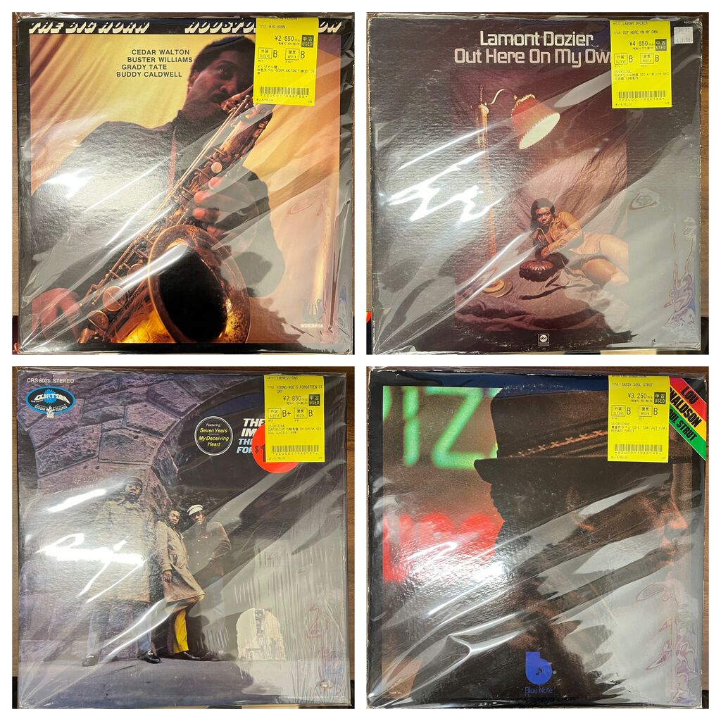 新着中古】SOUL/RARE GROOVEオリジナル盤を約20点店頭展示いたし