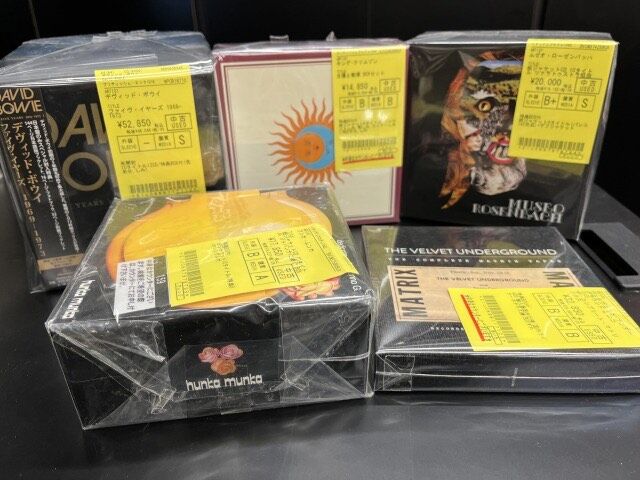 4/15(火)【新着中古】紙ジャケBOX多数店頭展示中です