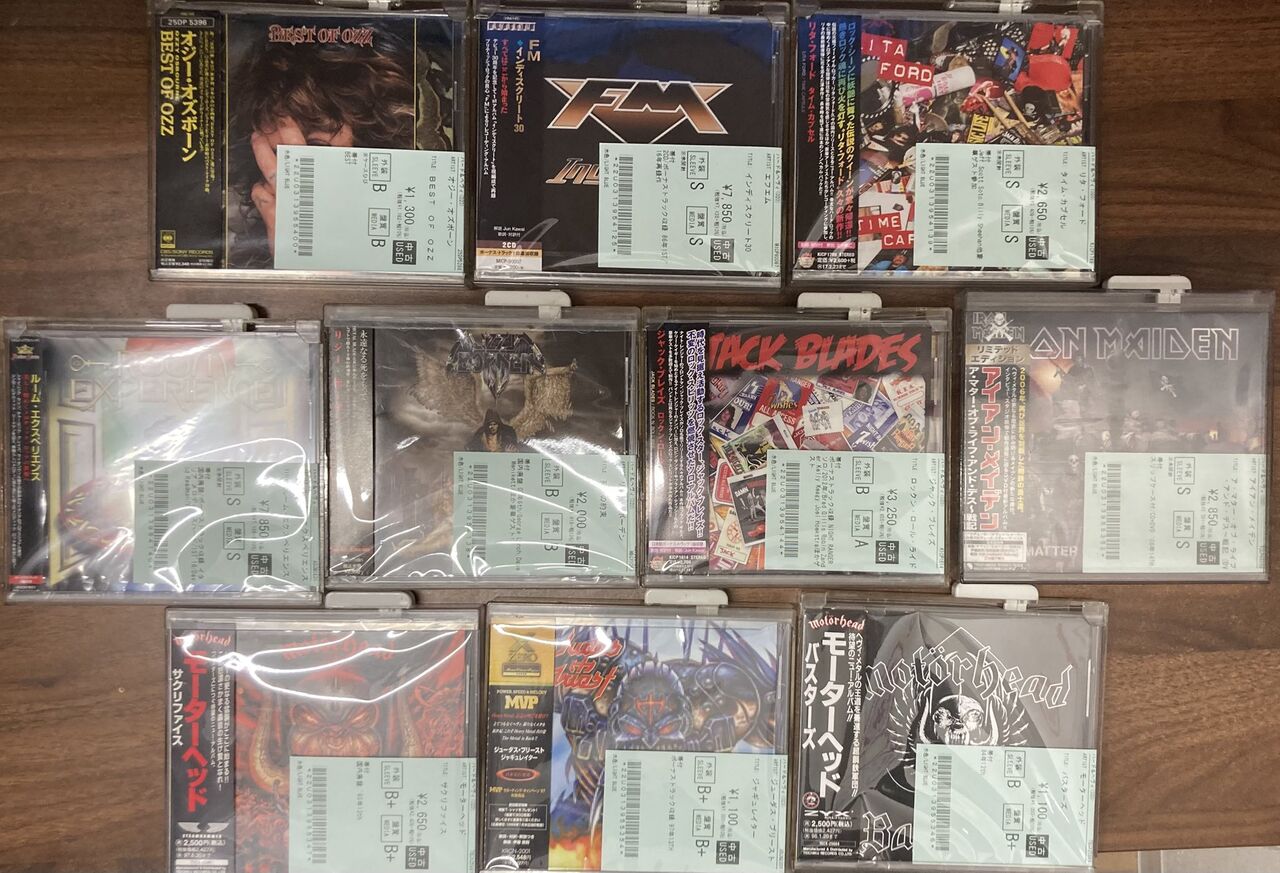 Pantera スラッシュメタル　ヘヴィメタル　CDまとめ売り 12/23(火) 【中古新入荷情報】ハードロック/ヘヴィメタル/ハードコア
