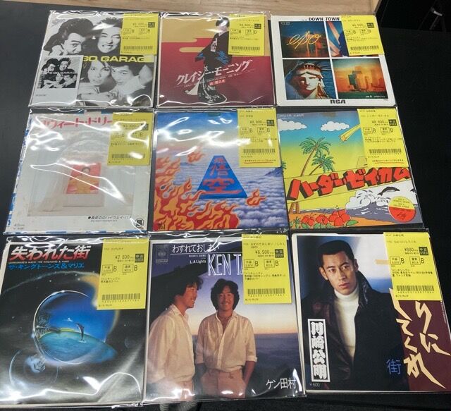 9/27(土)日本のポップス 歌謡グルーヴ中心に7インチが入荷です！！中山