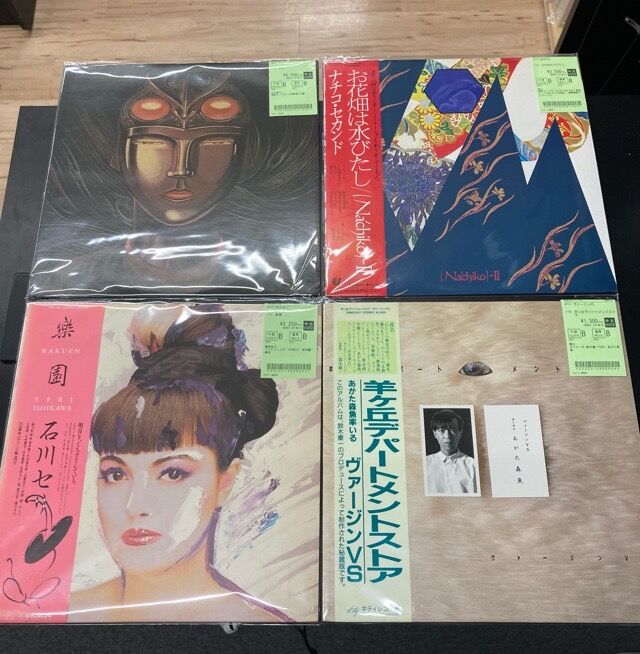 10/16(木)日本のロックポップス中古レコード入荷情報