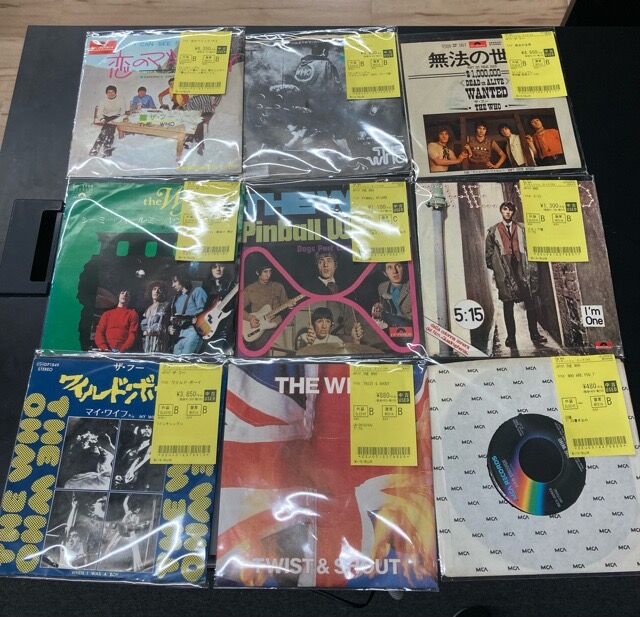 9/28(日)THE WHO(ザ・フー)7インチ多数入荷！！ : ディスクユニオン