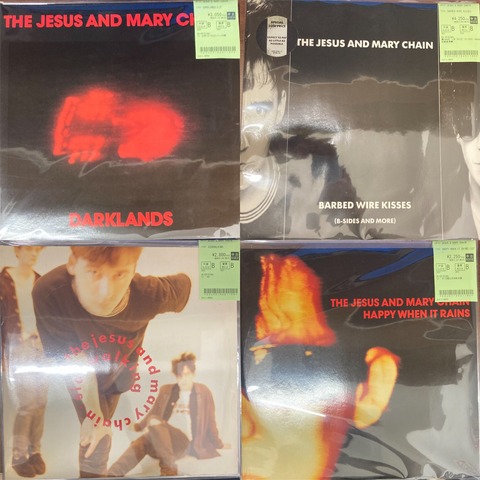3/11(水) JESUS & MARY CHAINとPRIMAL SCREAMのオリジナル盤レコードが