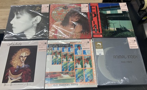 7/2(木)日本のロック/ポップス中古レコード新入荷リスト！G-SCHMITT