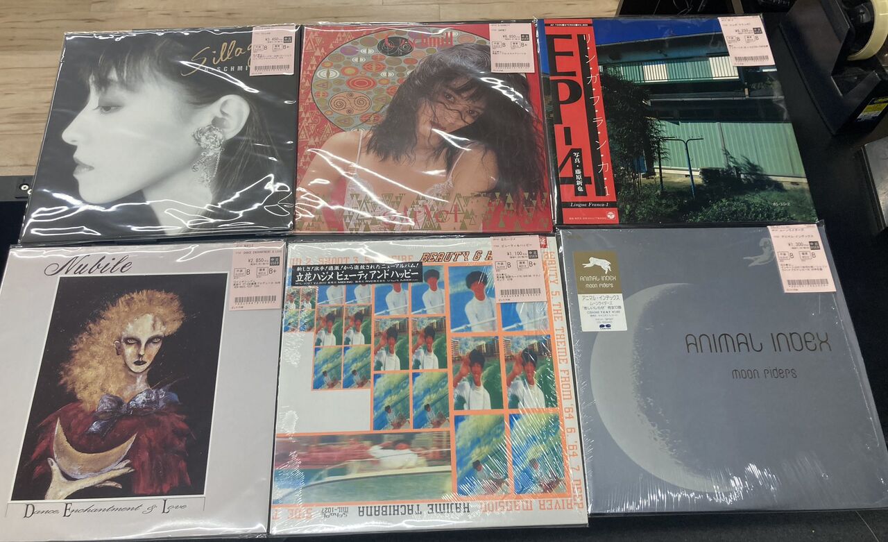 7/2(木)日本のロック/ポップス中古レコード新入荷リスト！G-SCHMITT