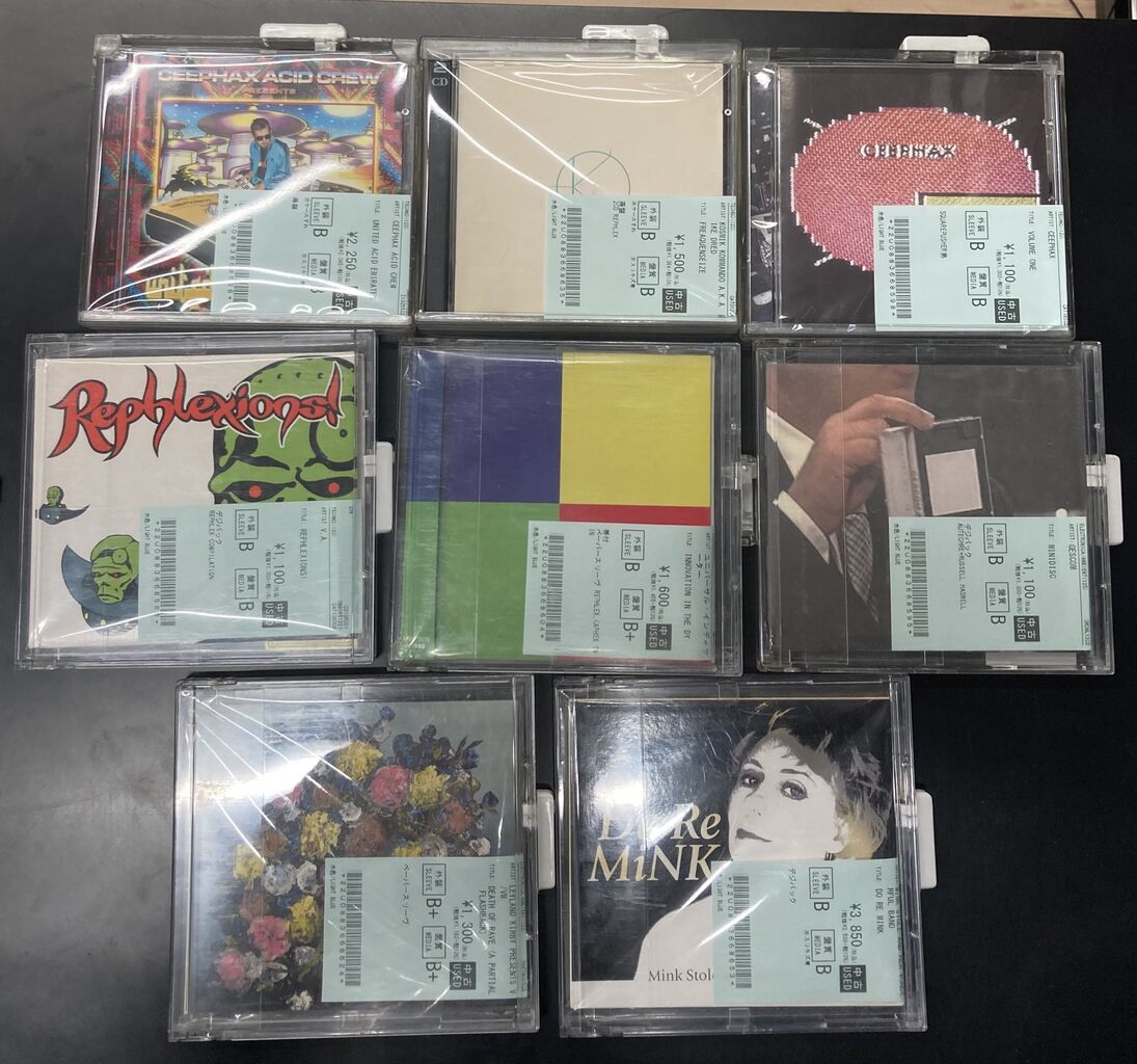 12/5(金)TECHNO CD 200点入荷！！リストにしました！ : ディスク
