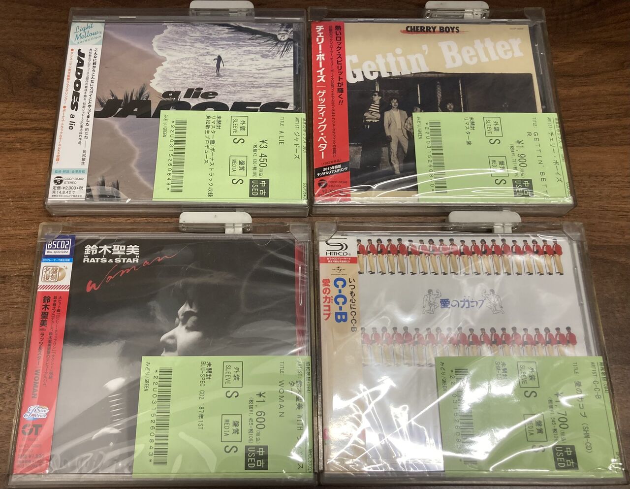 3/3(火)【中古入荷情報】昭和歌謡、JPOPのCDが多数入荷いたしました