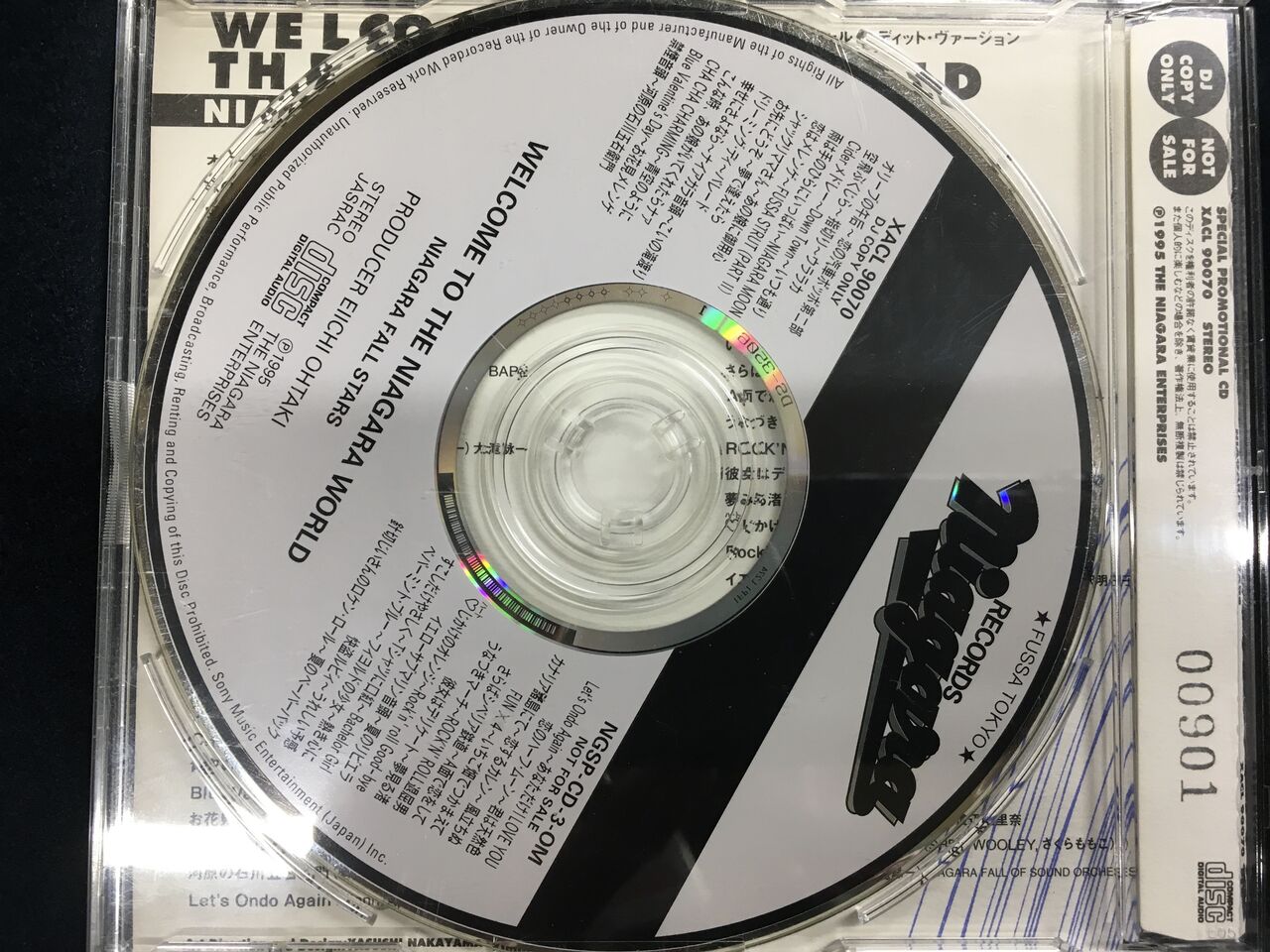 貴重▫プロモ盤】WELCOME TO THE NIAGARA WORLD