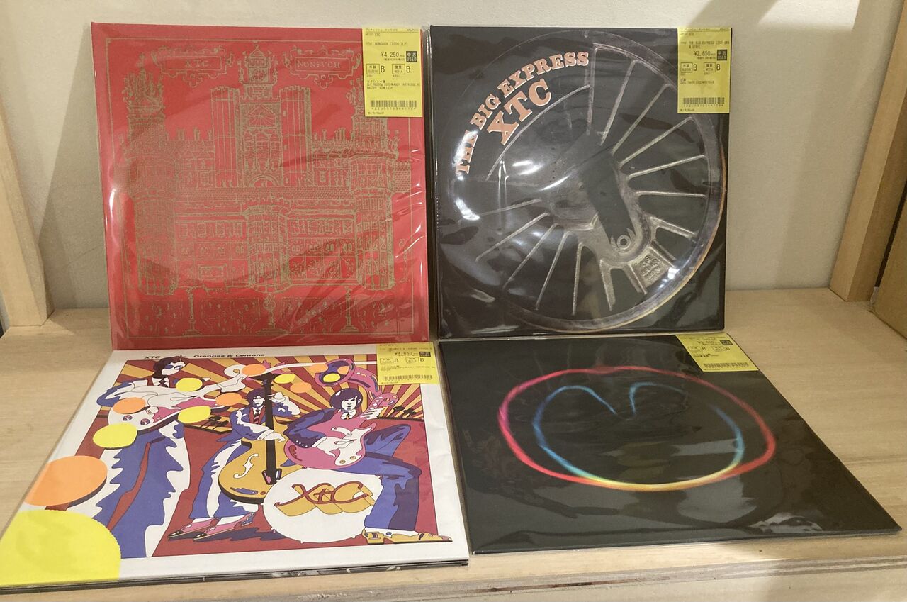 9/26(金) 【中古新入荷情報】XTC、ピンクフロイド、コクトー・ツインズ