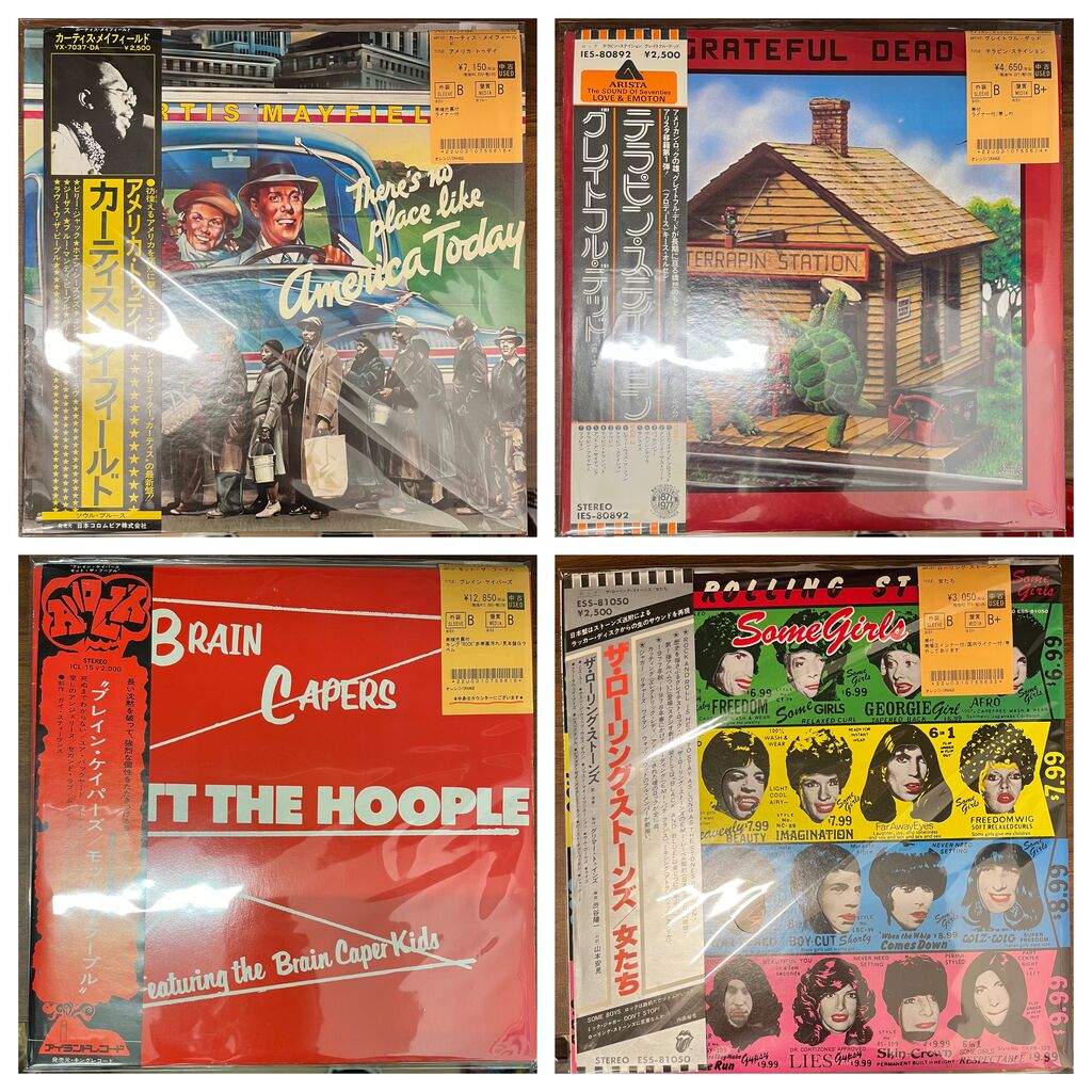 6/25(水)【中古新入荷】国内盤レコード約20点放出！！！ : ディスク