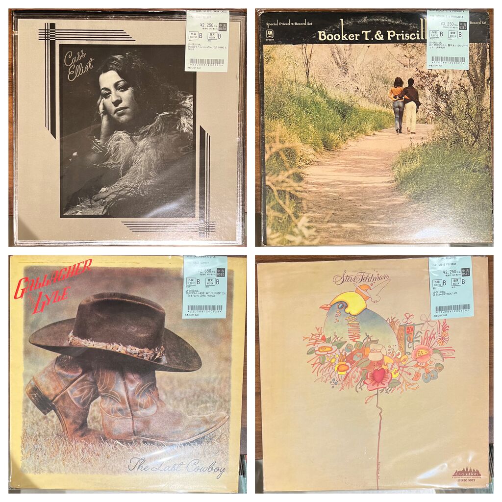 中古新入荷】ROCK,JAZZ,SOUL中古レコード良品まとめて入荷しております