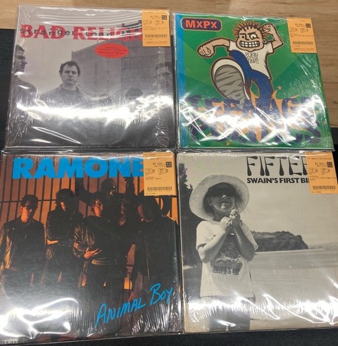 6/28(土)PUNK中古レコード新入荷！！BAD RELIGION、MXPX、MARS VOLTA