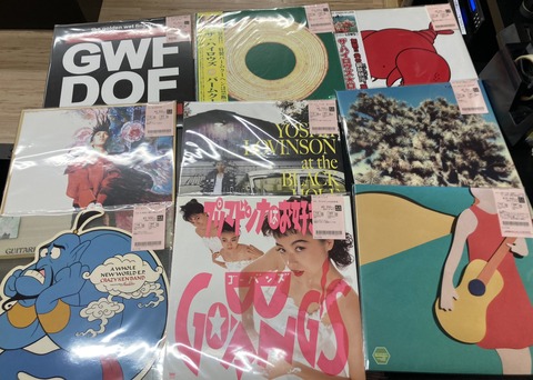 6/8(火)日本のロックポップス 中古レコード新着品リスト！！ハイロウズ