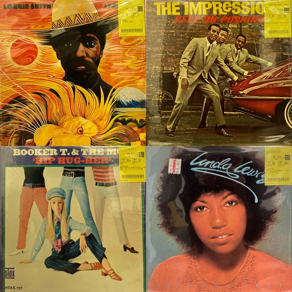 02/12(木）ソウルのオリジナル盤レコードが多数入荷いたしました