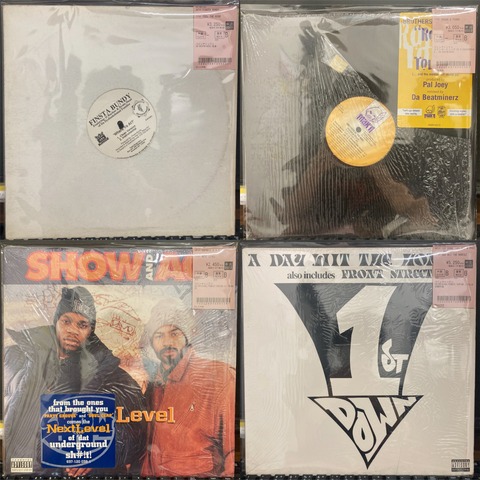 6/16(火）中古レコード新着情報！hiphop 12インチシングルを中心に多数