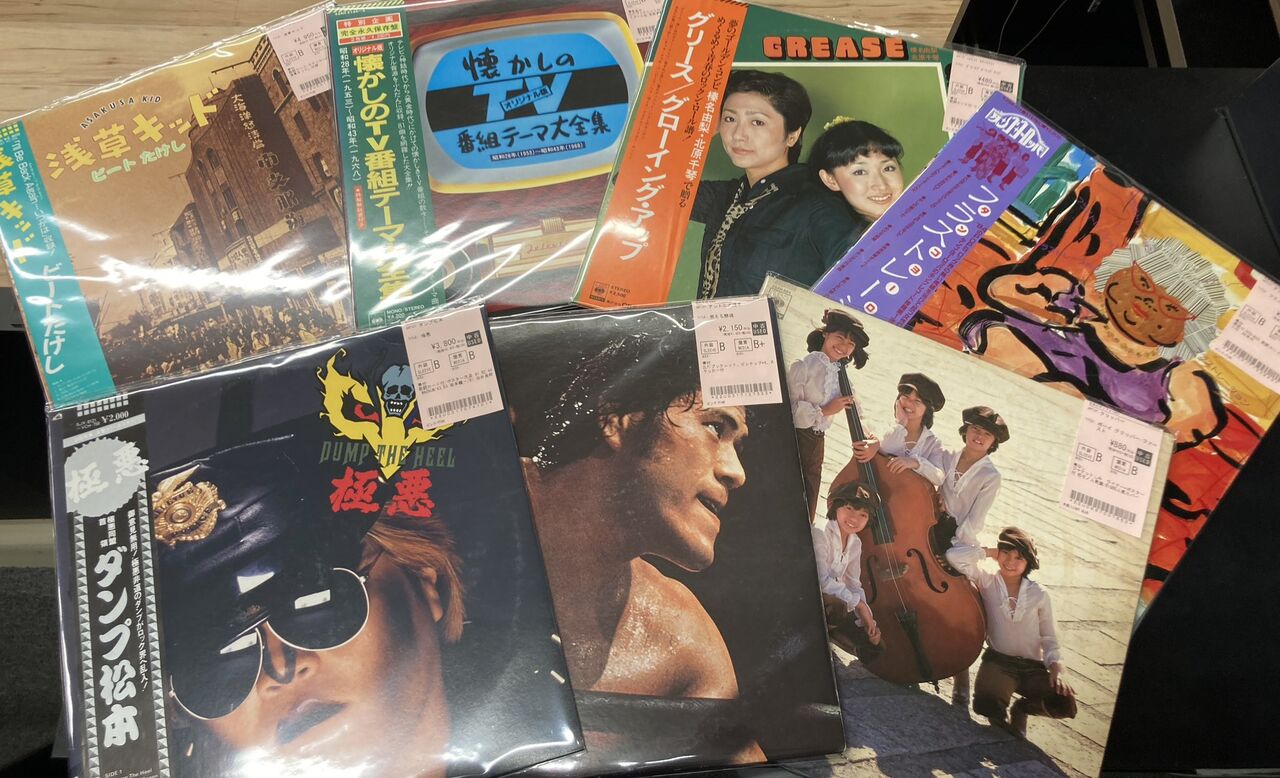 6/8(火)日本のロックポップス 中古レコード新着品リスト！！ハイロウズ