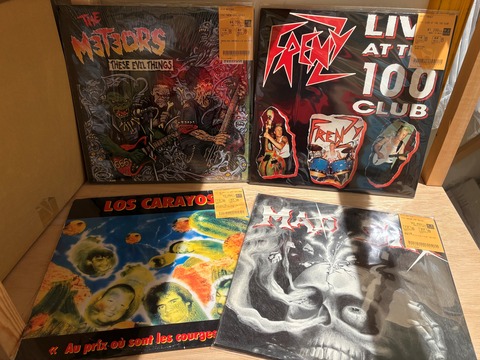 9/12(土)サイコビリーを中心に入荷！！PUNKレコード新着情報