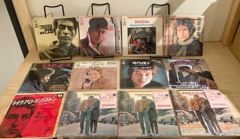 8/24(日)BOB DYLAN(ボブ・ディラン)国内盤7インチ+コンパクト盤、稀少