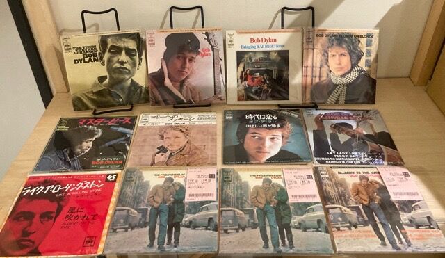 8/24(日)BOB DYLAN(ボブ・ディラン)国内盤7インチ+コンパクト盤、稀少