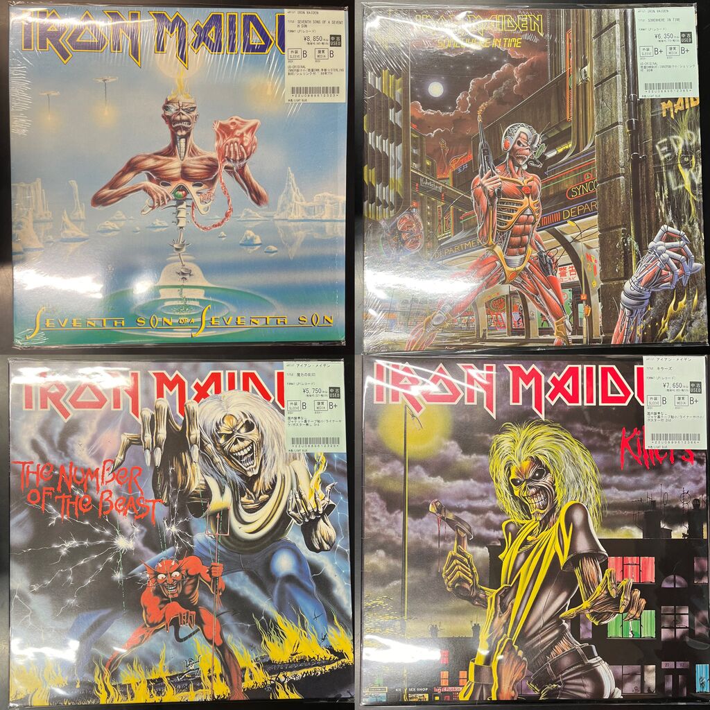 10/20(火)【メタル新入荷】HARD ROCK/HEAVY METAL中古レコード70点放出