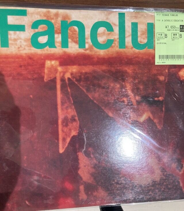 5/11(日) TEENAGEFANCLUB 中古レコードまとまって入荷しました