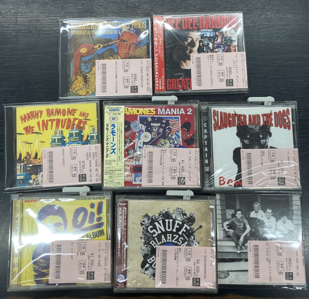6/5(金)国内PUNK～日本のロック中心に入荷いたしました！HAT TRICKERS