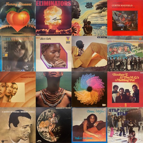 オンラインショップに出品中！6/20(土)JAZZ,SOUL,RARE GROOVE廃盤