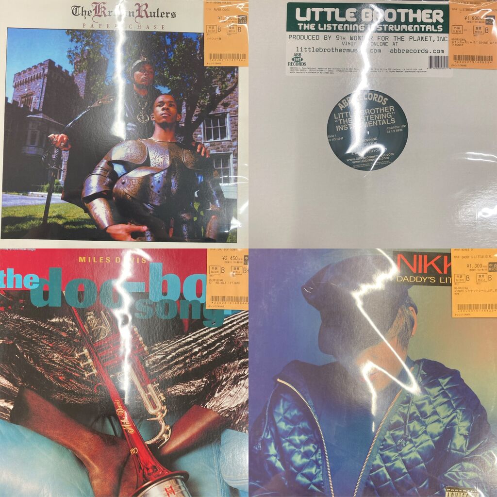 9/22(火)HIPHOP中古レコード入荷情報!! : ディスクユニオン浦和店の
