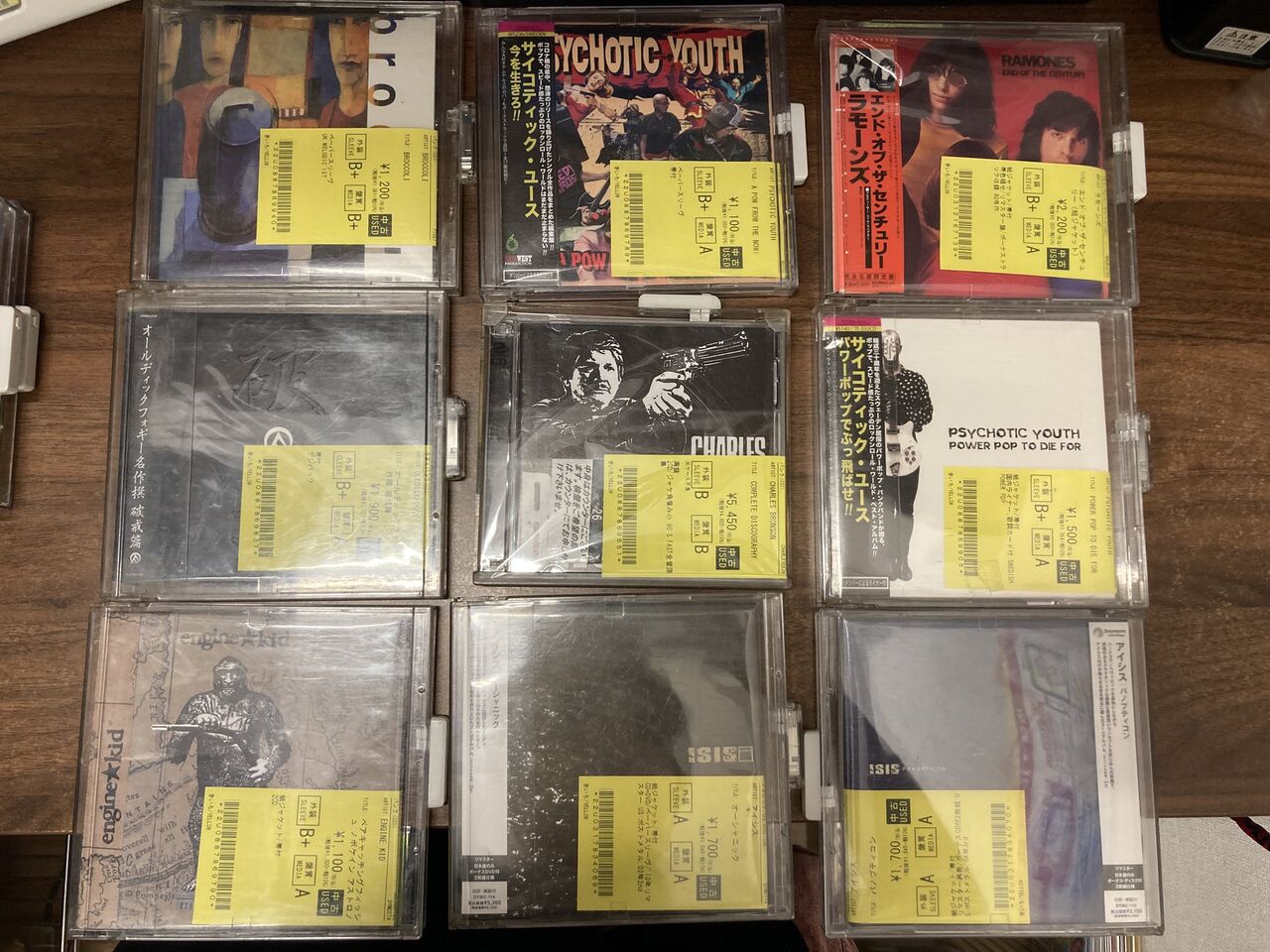 Fast Foolish CD まとめ売り 7/18(土)【中古入荷情報】パンクCDどっさり入荷です‼CHARLES BRONSON