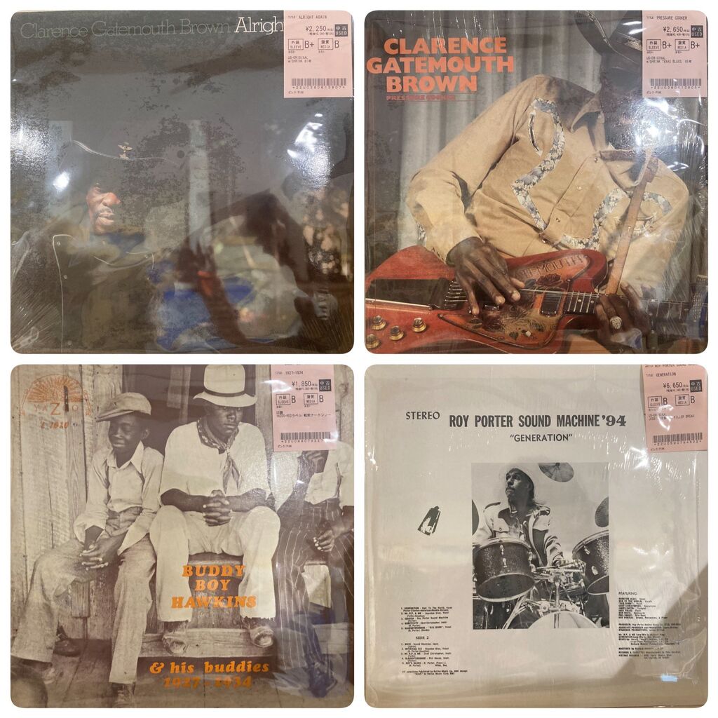 8/9(土) 【中古レコード情報】SOUL/BLUESの在庫ございます