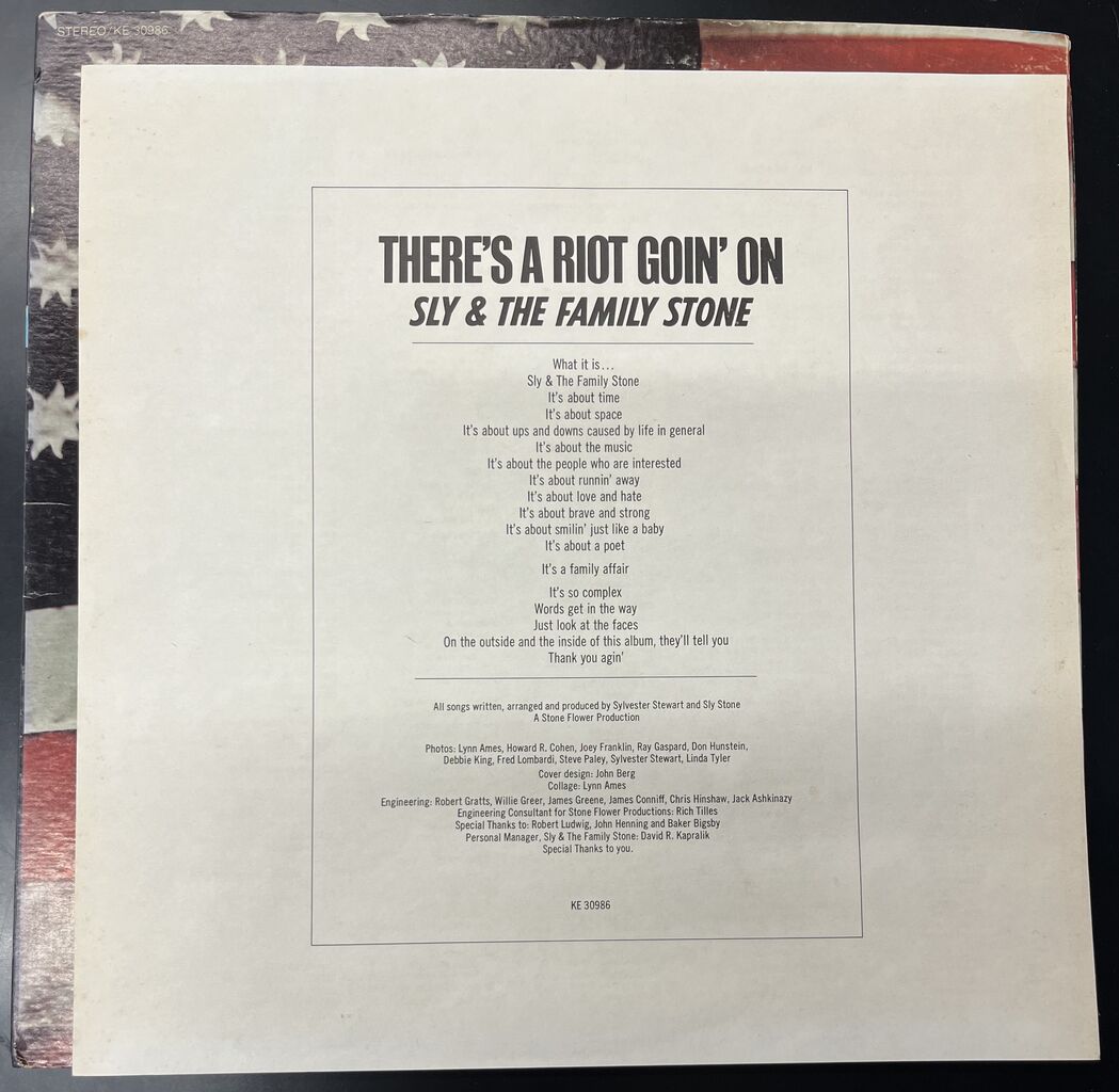 12/29(月)SLY & THE FAMILY STONEの大名盤、オリジナル盤入荷
