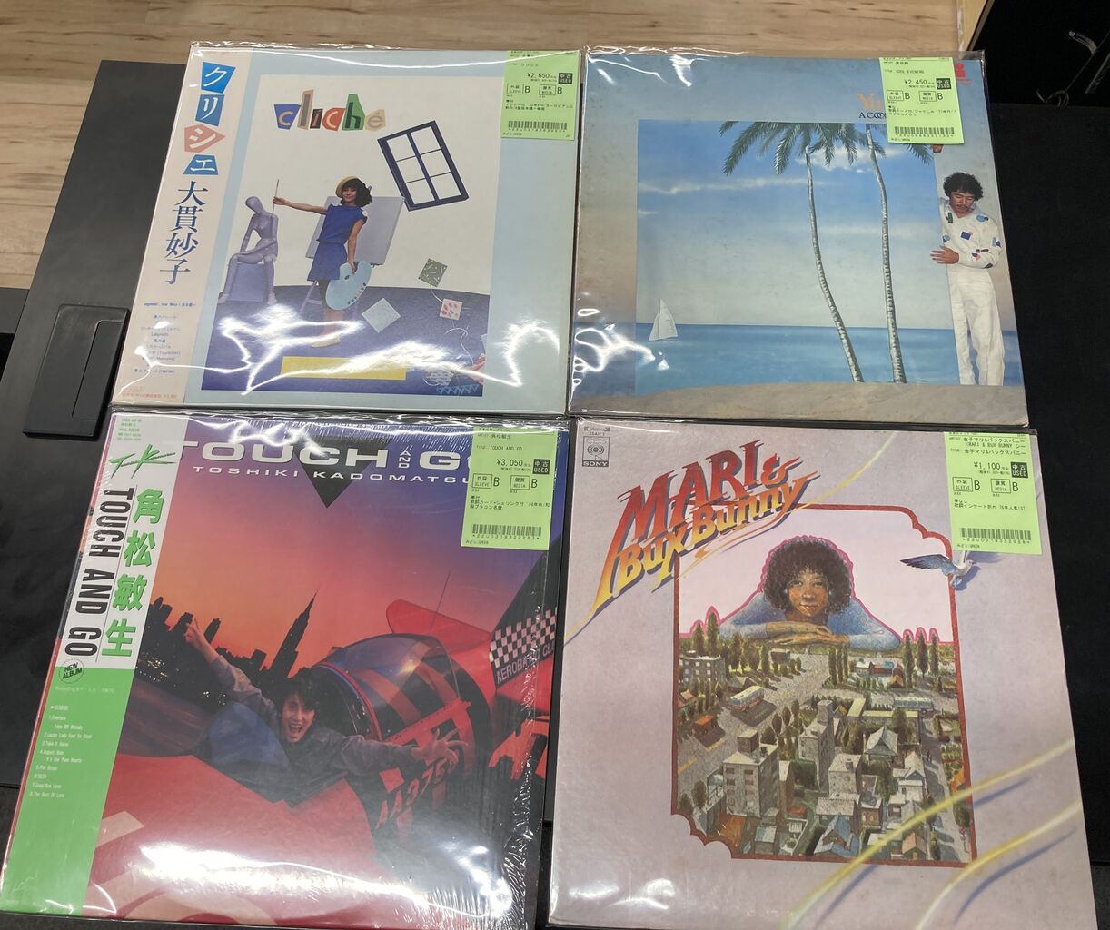 8/12(水)日本のロックポップス 新着中古レコードリスト！コレクターズ