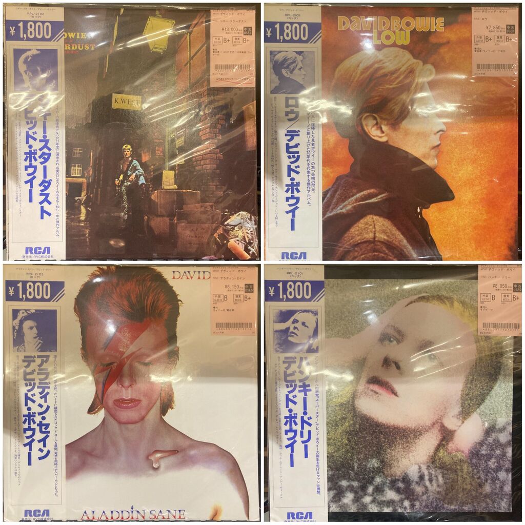 6/23(火)ロック中古レコード新着情報‼ ビートルズ・デヴィッドボウイ等