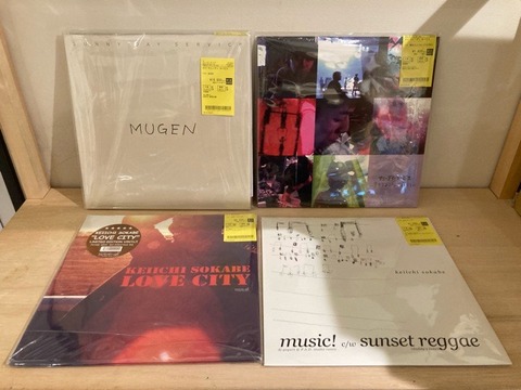 9/24(水)日本のロック/ポップス＆国内パンク レコード 新入荷品です